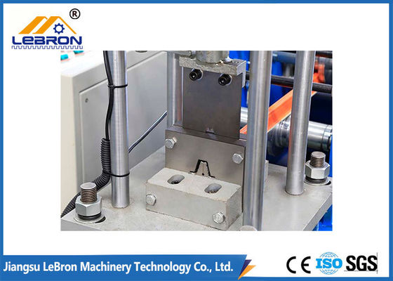 0.3mm Automatic Hat Shape Roll Forming Machine Chain Drive
