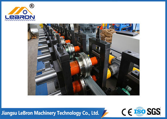 Galvanized  C Z Purlin Roll Forming Machine 8 Inches Feeding Width