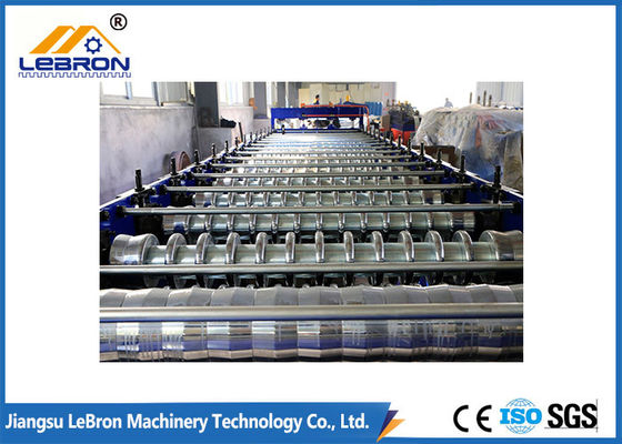 838mm Siemens PLC  Corrugated Sheet Rolling Machine 20m/Min