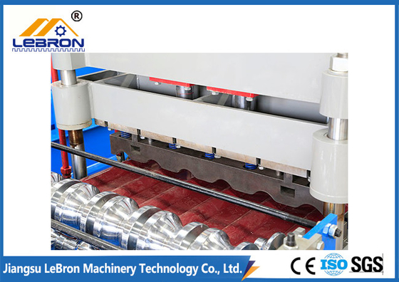 Durable Glazed Tile Roll Forming Machine 5.5Kw Automatic High Speed