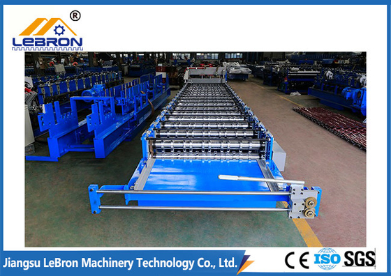 Durable Glazed Tile Roll Forming Machine 5.5Kw Automatic High Speed