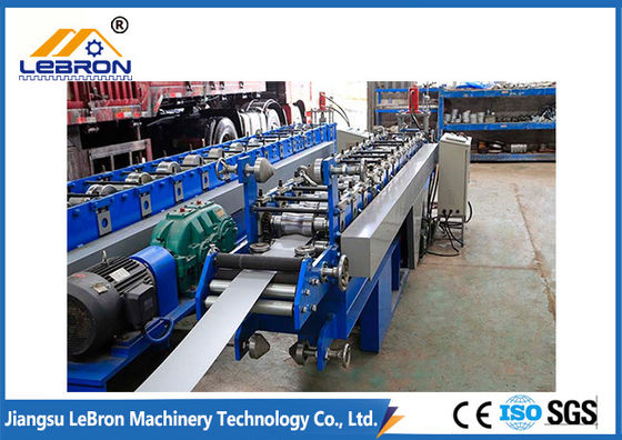 CSA 15m/Min Shutter Door Roll Forming Machine With PLC Converter