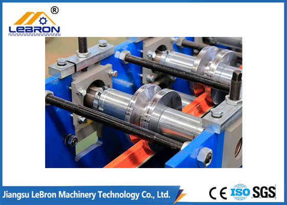 0.3mm Automatic Hat Shape Roll Forming Machine Chain Drive
