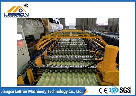 Coated Hard Chrome 550MPA Corrugated Sheet Roll Forming Machine Galvanized Steel Coil