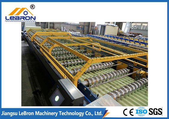 Coated Hard Chrome 550MPA Corrugated Sheet Roll Forming Machine Galvanized Steel Coil